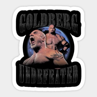 Goldberg Undefeated Sticker